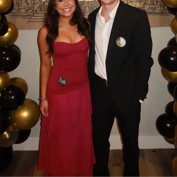 Lucy in the Sky long ruffle maxi dress - Picture 4 of 5